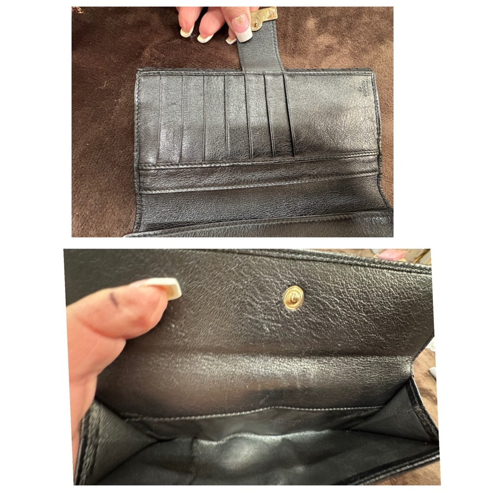Gucci Supreme Canvas and Leather Wallet EUC - Picture 7 of 9